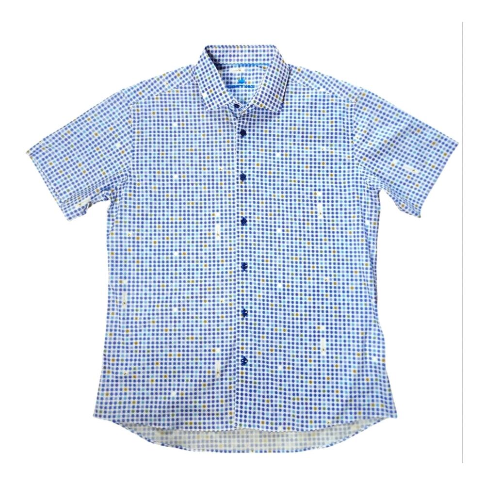 Bertigo Lux Collection Ronald short sleeve shirt 0202 size XL